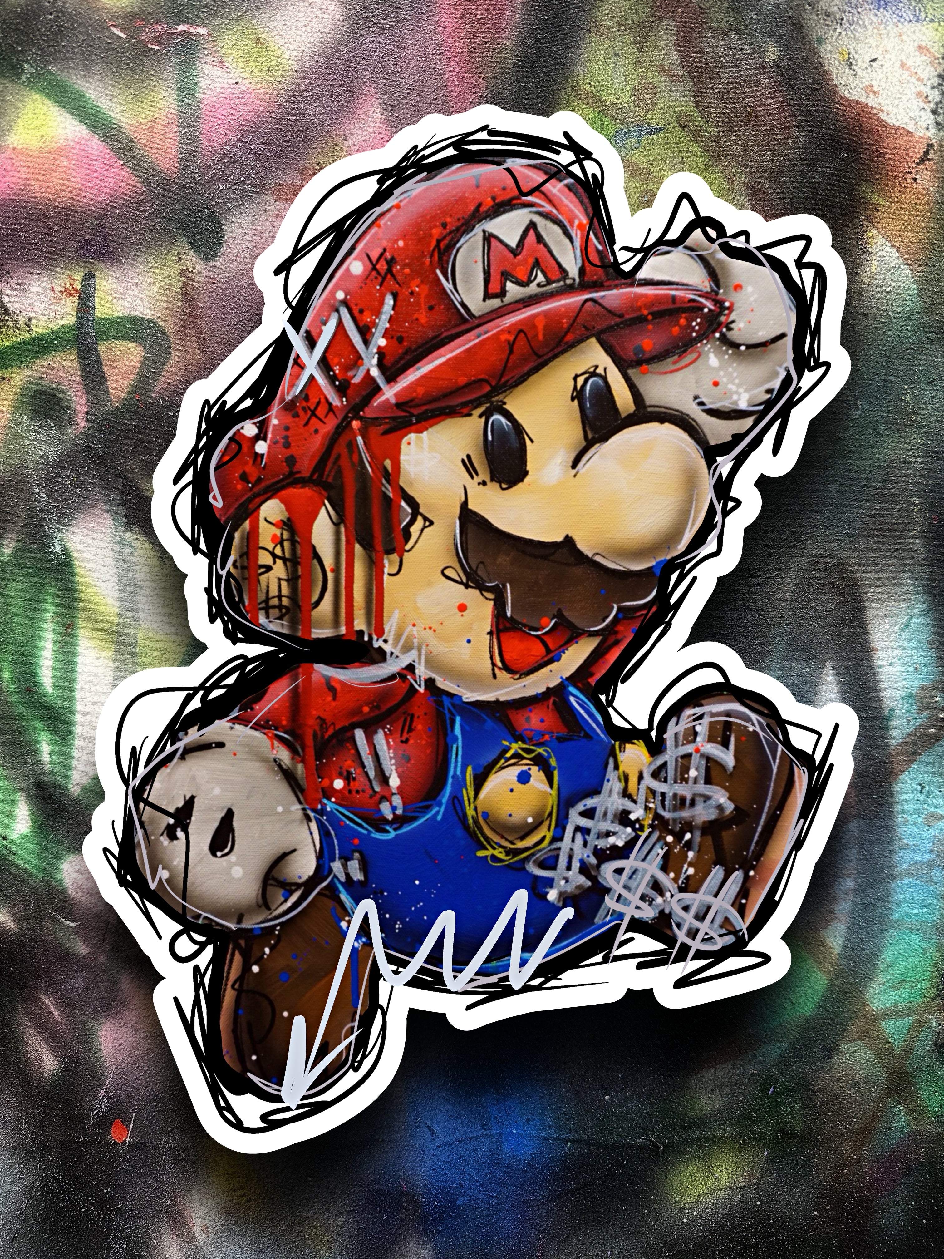 Super Mario – Brian Garcia Paints