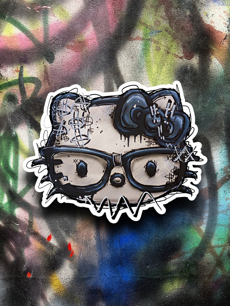 Noir Hello Kitty – Brian Garcia Paints
